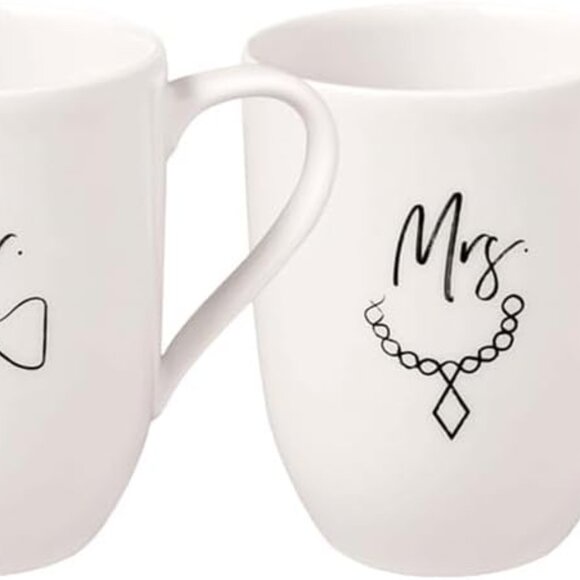 Villeroy & Boch – Statement Mug Set Mr and Mrs - Picture 2 of 2